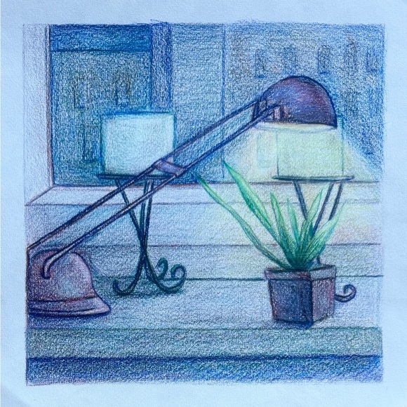 NEW Handmade Hand Crafted Pencil Drawing Original Artwork Home Art Illustration - Picture 3 of 5